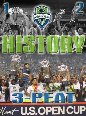 usopencup's tweet photo. 22 days until #USOC2022 begins... 22 is the Modern Era record for the longest unbeaten streak held by the Seattle @SoundersFC. From 2008-2012 the #Sounders went 18-0-4 (2-2 PKs) with three straight #USOpenCup titles (2009-11) before their run ended in the opening round in 2013. https://t.co/xEx1oZo2Di