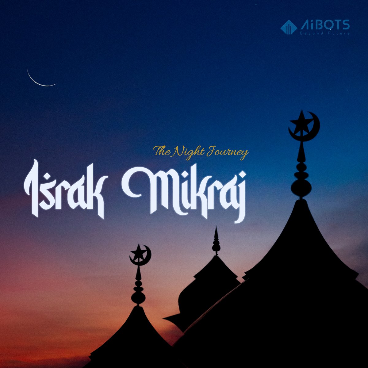 Salaam Al-Isra' Wal-Mi'raj to all Muslims.

Israk &amp; Mikraj is one of the most important events in the history of Rasulullah SAW that must be believed by Muslims based on evidence from al-Quran and as-Sunnah.

#israkmikraj #dayoftheyear #israkmikraj #2022 #1443h #islam #aibotsmy