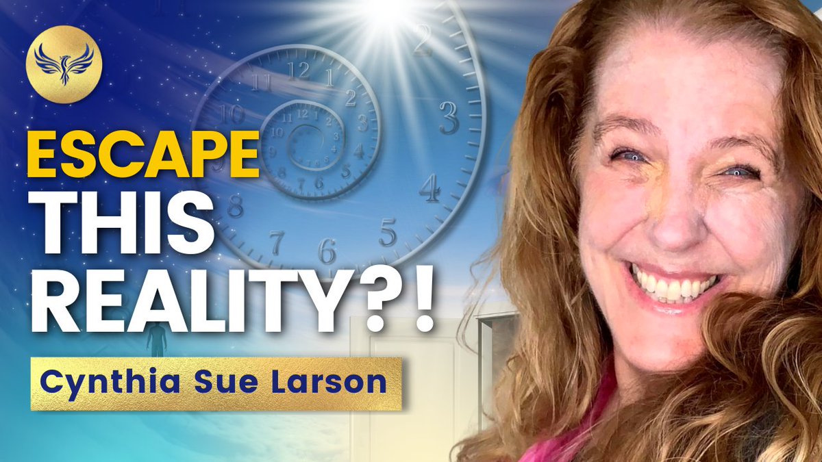 cynthialarson's tweet photo. If you feel weird right now, or like everything is off, then you’re not alone, it’s because we ARE living in an alternate reality. Join me talking with Michael Sandler March 1 @ 5:30pm PT <3 https://t.co/T9WwCiNhAG
#howgoodcanitget #realityshift #levelup #ascension #riseabove https://t.co/hETwB1gdVw