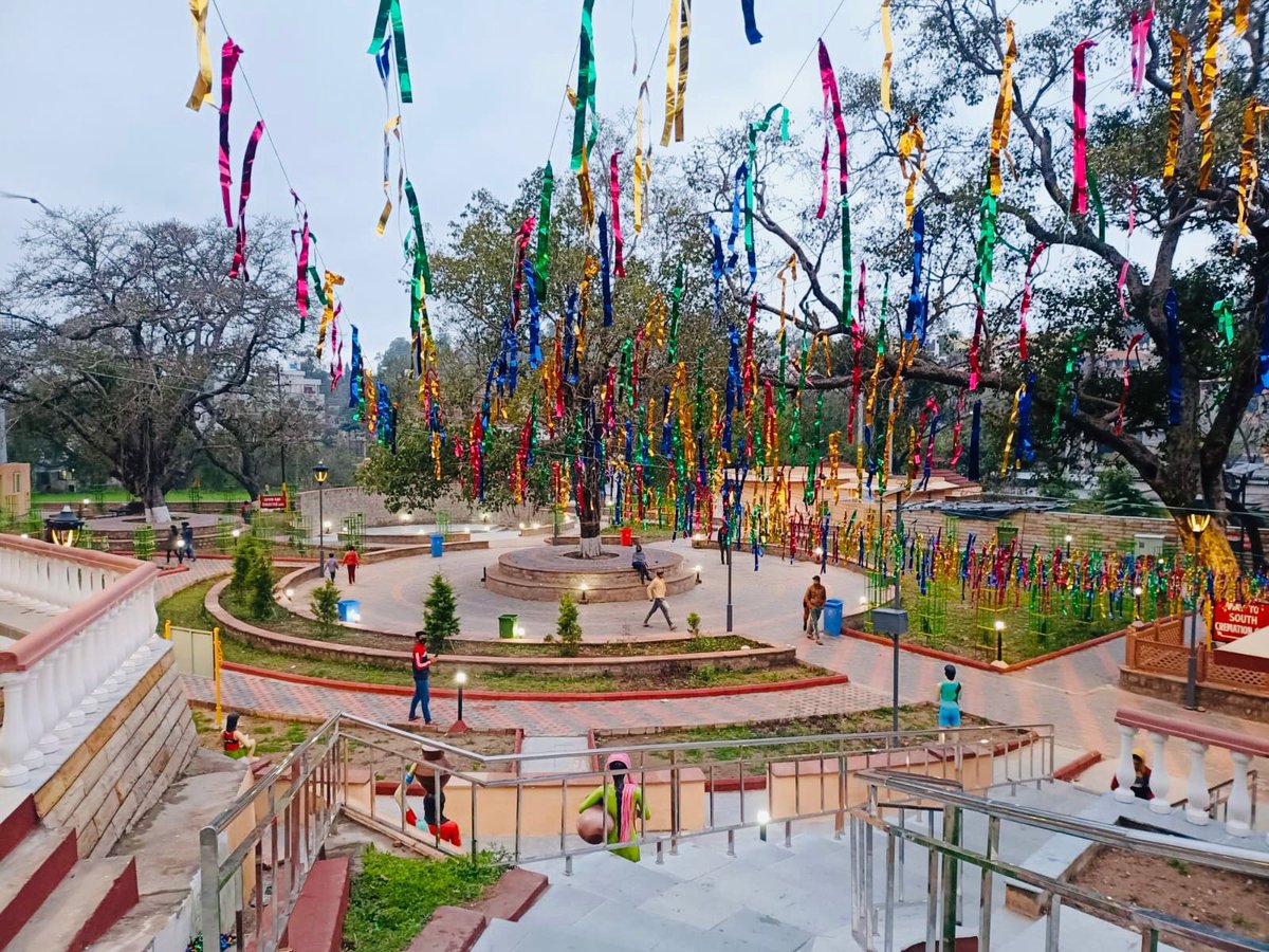 DrJitendraSingh's tweet image. Early morning glimpses of Maa #Devika Ghat in #Udhampur, all decked up on the occasion of Mahashivratri.
#ConstituencyUpdate