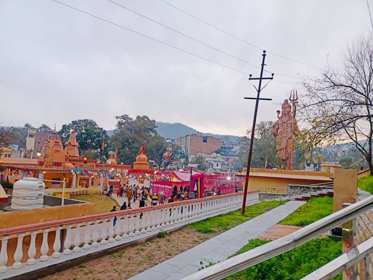 DrJitendraSingh's tweet image. Early morning glimpses of Maa #Devika Ghat in #Udhampur, all decked up on the occasion of Mahashivratri.
#ConstituencyUpdate