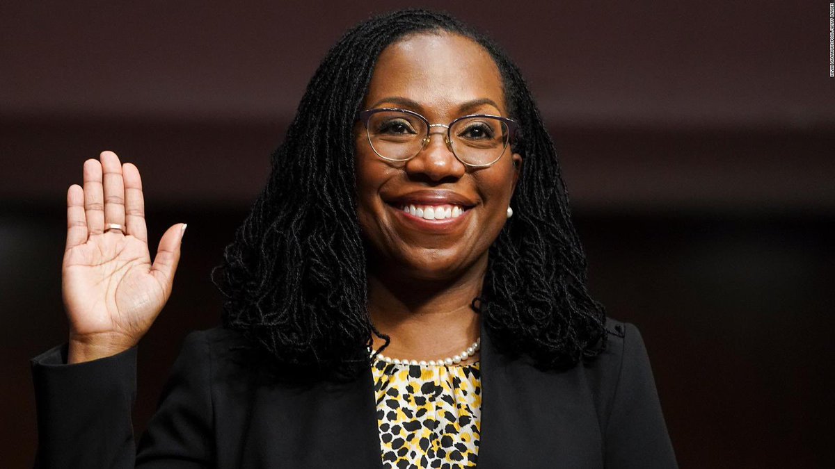ShamikaWomble's tweet photo. Judge Ketanji  Brown Jackson made history as the first Black woman to be nominated to the United States Supreme Court. If confirmed, Jackson will become the first Black woman ever on the nation’s highest court in its 232-year history. #BHM https://t.co/Ge43Pw5XHG