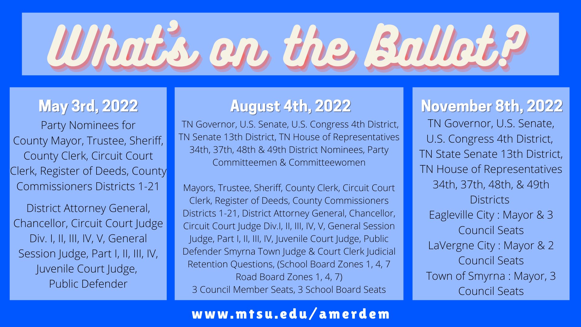 Mtsu Final Exam Schedule 2022 Mtsu News (@Mtsunews) / Twitter