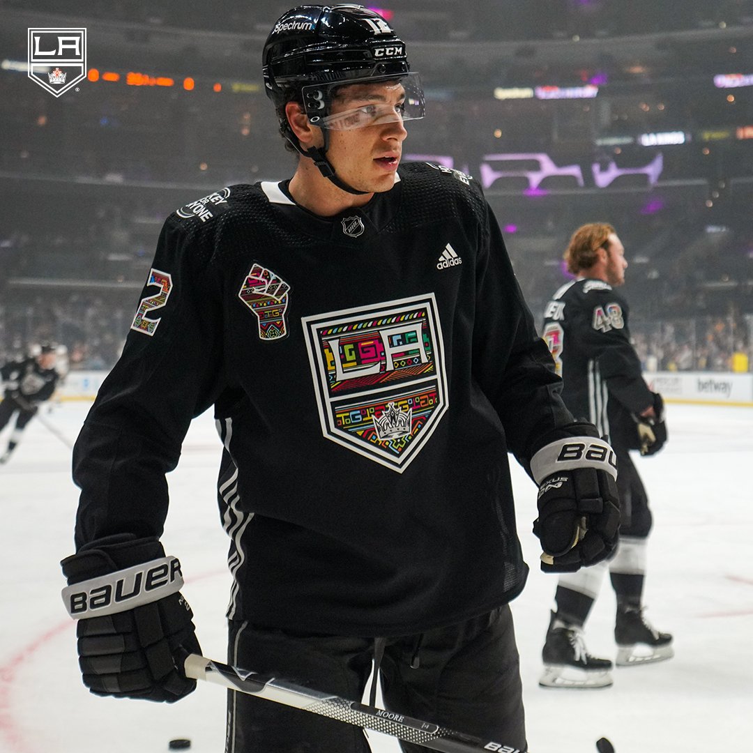 .@AkilThomas2 a-killed the design of these Black History Month jerseys. 🔥 @ZaleApparel | @AdidasHockey