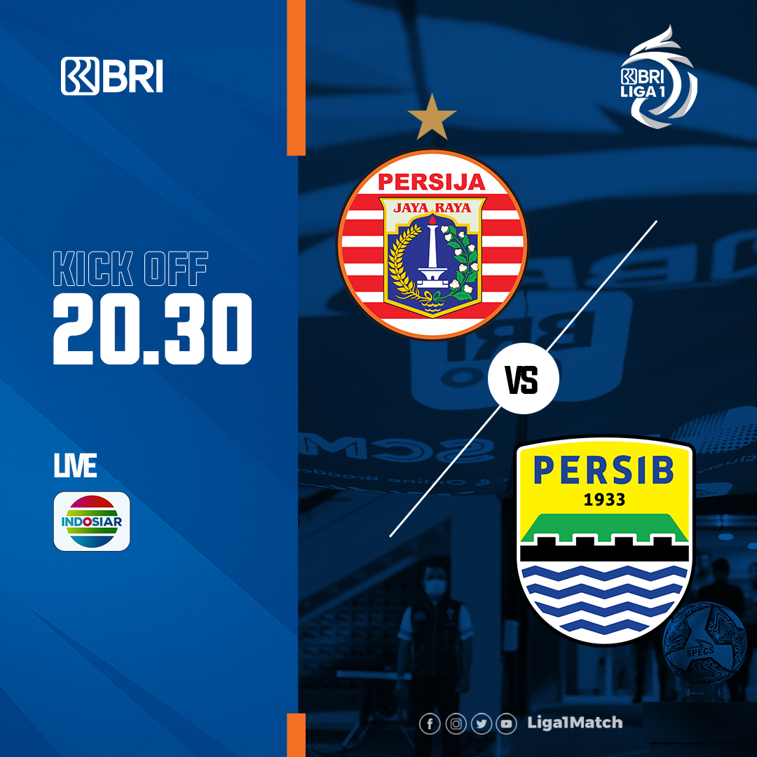 Persija vs Persib di pekan ke-28 Liga 1.