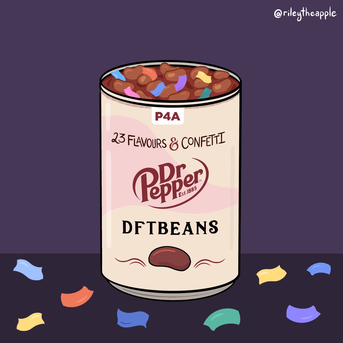 rileytheapple's tweet photo. I know the #P4A is over but I couldn’t resist one last drawing to capture the chaos, until next year DFTBeans #P4A2022 @hankgreen @proj4awesome https://t.co/VhOK3hMrSl