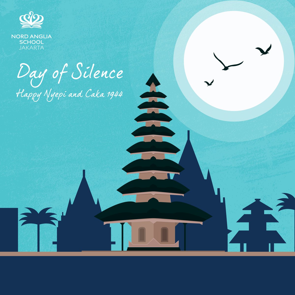 Happy Nyepi Day 2022, New Year Saka 1944 for Hindus who carry it out. May we always be in the protection of God.

#NASjakarta #nordangliaschooljakarta #nordangliaeducation #jakartaexpat #internationalschooljakarta #jakartainternationalschool #nyepi