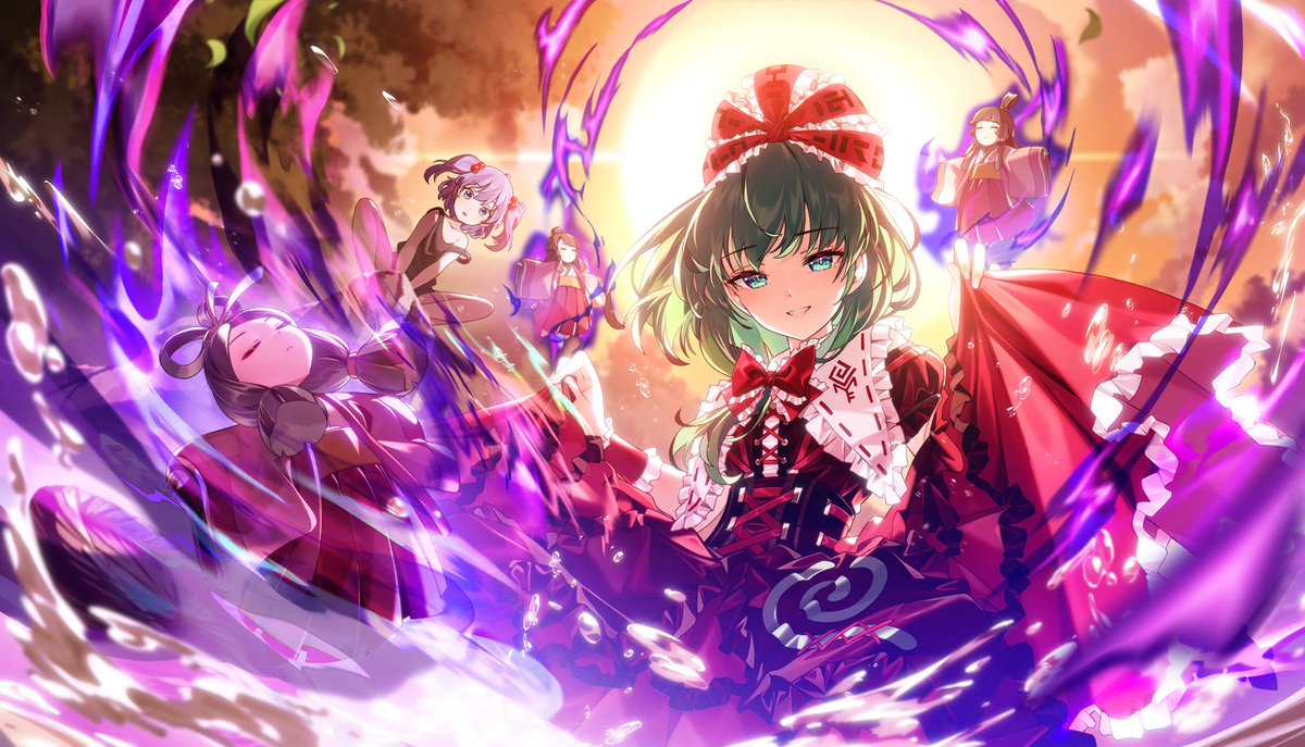◇ New SSR [Dancing in Secret] Hina Kagiyama Artist: Gen #Touhou 