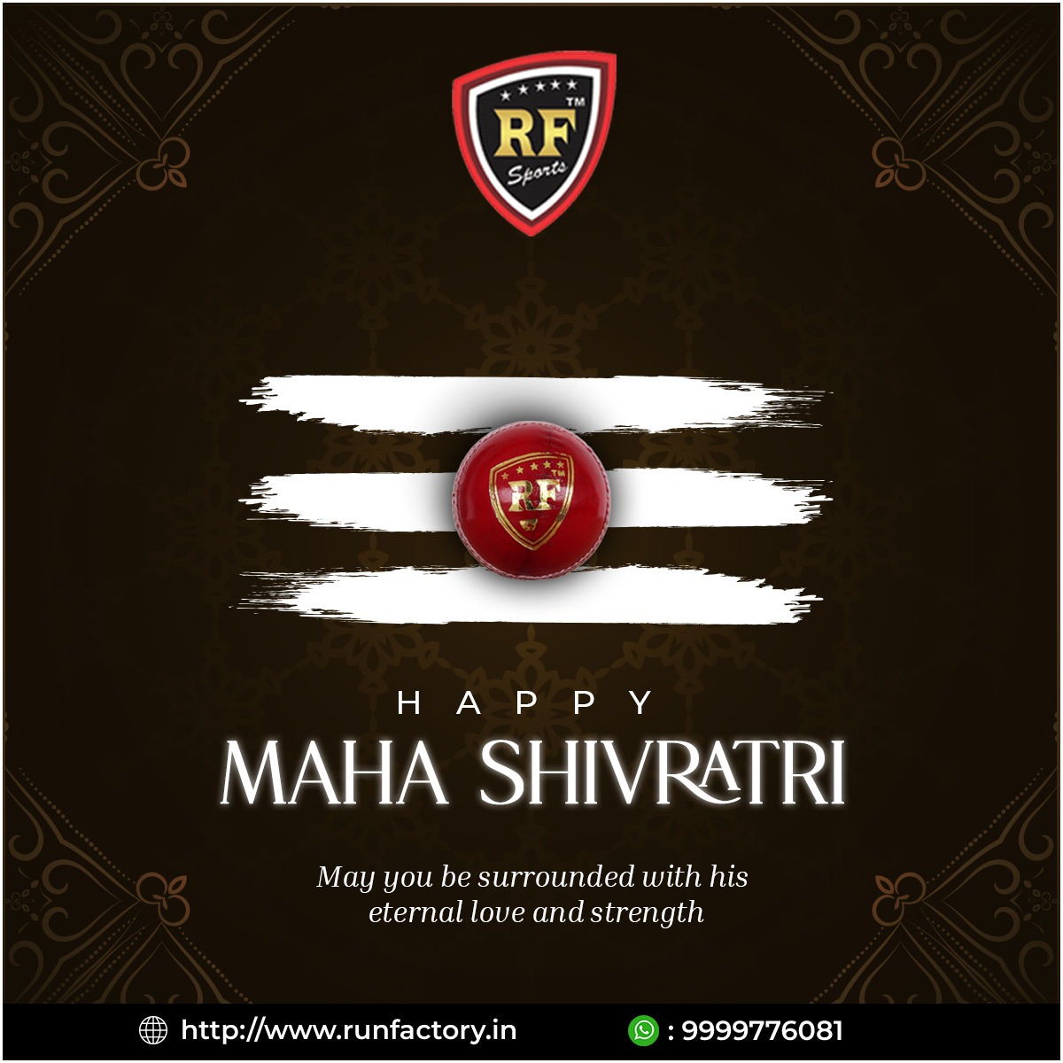 RFSPORTS5's tweet photo. Hard times, bad times or rough times, still faith in Shiva when your are down to nothing, Shiva is up to something..
Happy Maha Shivratri!
#rfsports #harharmahadev #shivji #shivratri #mahashivratri #happymahashivratri https://t.co/5npNMWzZN6