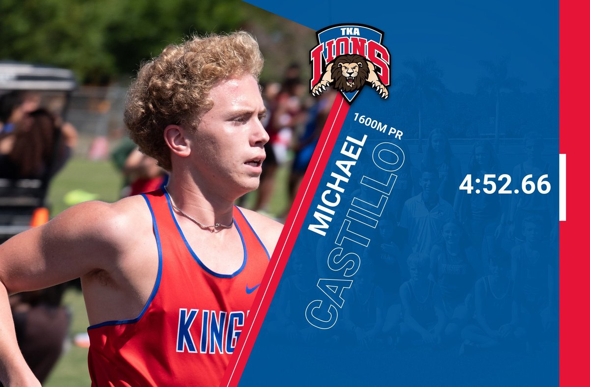 tkalionsxc's tweet photo. Michael claimed bronze honors at Seminole Ridge Invite! New PR too in 1600m! Season opener. #TKALions #TKALionsXC #TKALionstrack #flrunners #wjmxccoach https://t.co/Ku9OG5MqGe