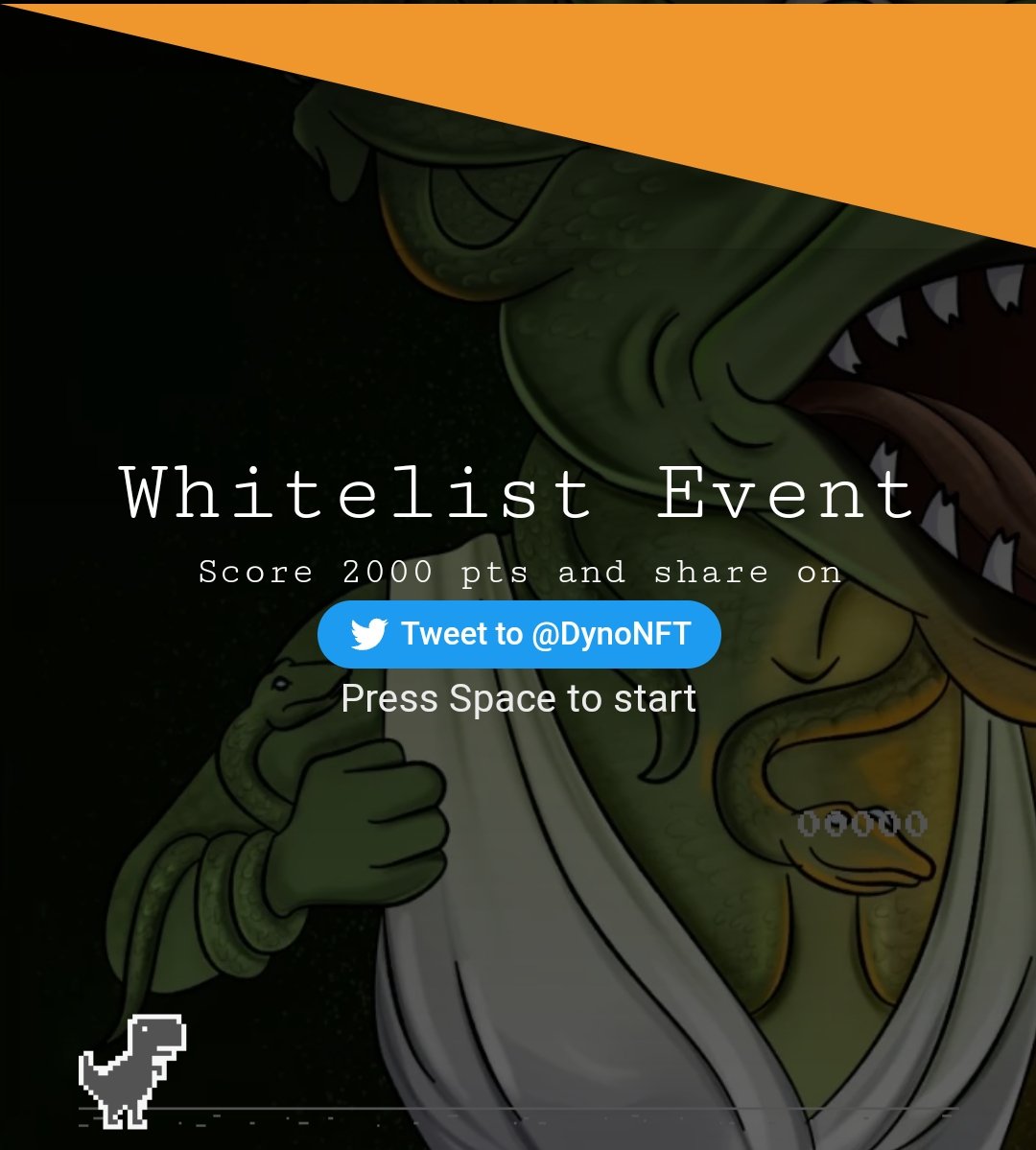 DynoMrT's tweet photo. we scored 1782
how much can you get 👀
scroll to the botom of https://t.co/RbP3tviXbL
share your score with screenshot to get whitelisted for @DynoNFT

#nft #nftcommunity #nftart #dynonft
@coinkit_ com 32 750 BTC #whitelist https://t.co/T12E6fMzKn