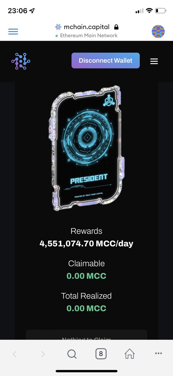 ADoeBoy's tweet image. Just minted my second $MCC President #MultiNode 🎯