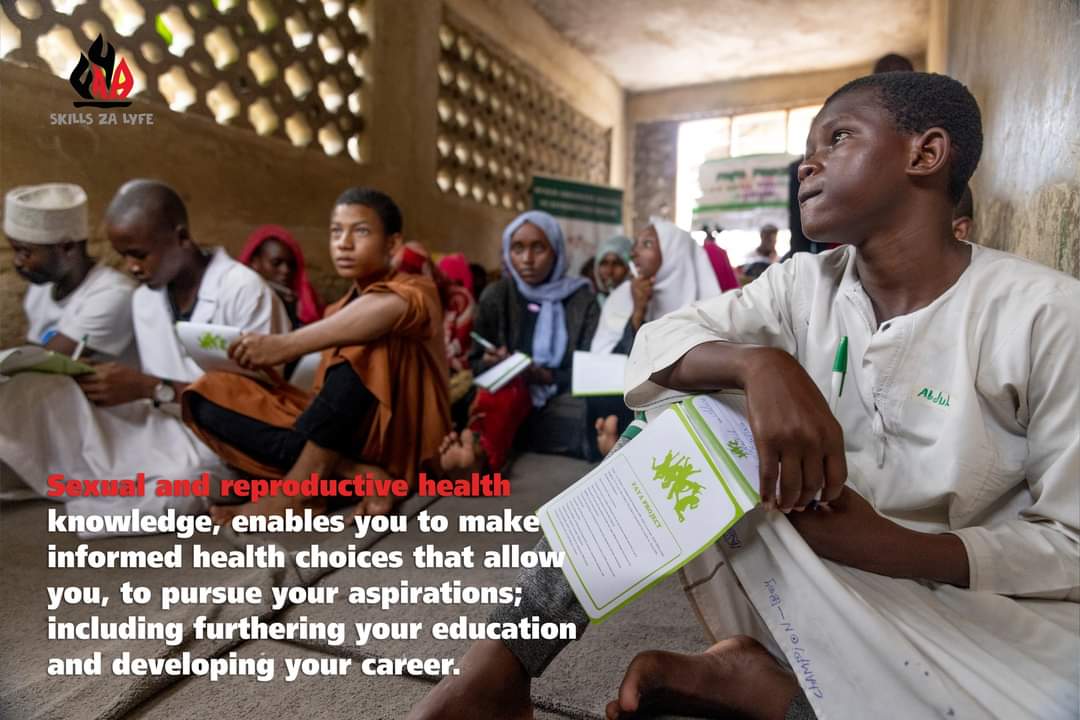 Sexual &amp; reproductive health knowledge, enables you to make informed health choices that allow you to pursue your aspirations including furthering your education &amp; developing your career.
#ASRHR #LSE #Skills4Lyfe #SkillsZaLyfe #FayaSkills #FayaKE #SkillsZaMaYouth  #fayaprojectke