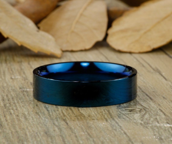 JRingStudio's tweet photo. Handmade Blue Flat Polish Plain Wedding Band, https://t.co/iE5NeqCAHV #handmade #jewelry #personalizedring #polished #blue #flat @etsymktgtool https://t.co/XKJ6LmOhtl