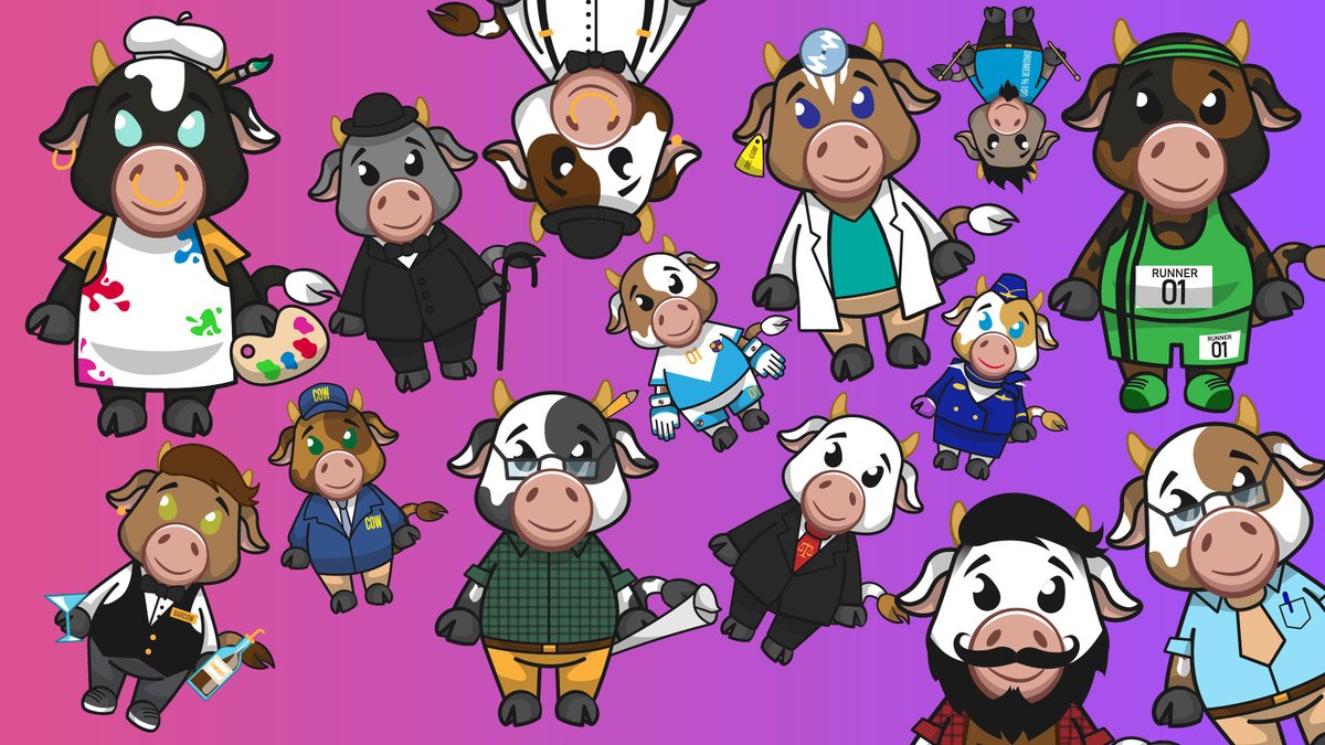 CowWorkers's tweet photo. Our website: https://t.co/KSknwWeJdF is now live.

Every day, more NFT characters are becoming available on #opensea. https://t.co/B9ry1JvQll