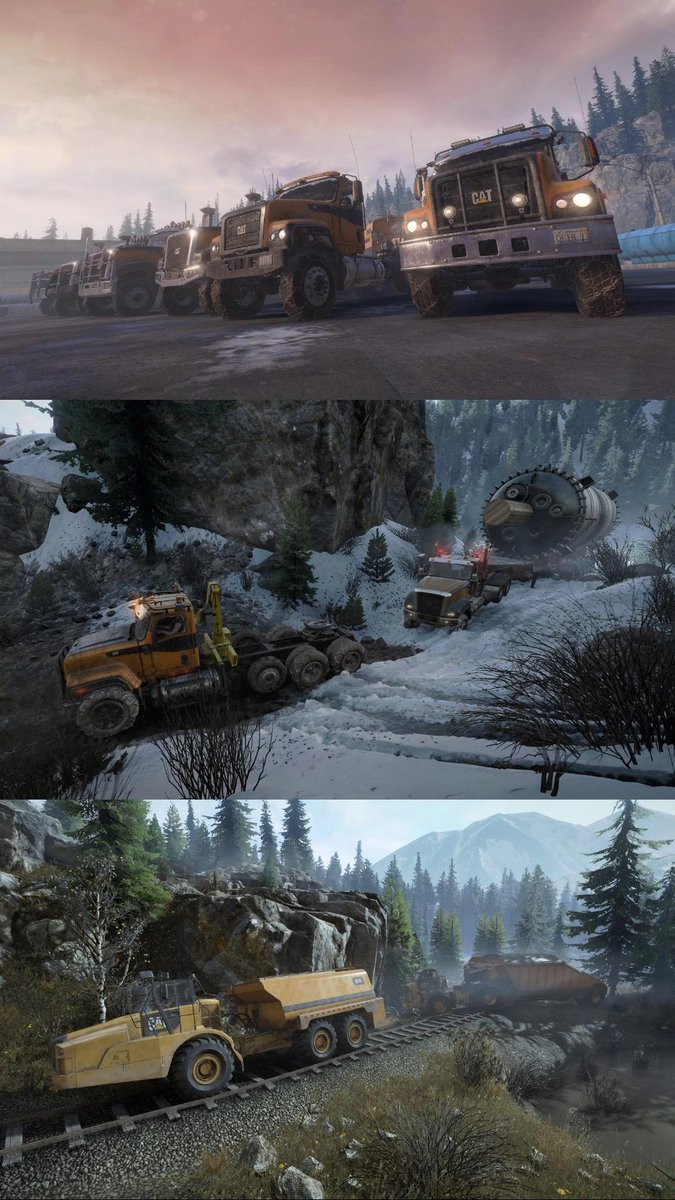 Tokyonurburg's tweet photo. Snow Runner // CAT Experience!!
[ @CooTheRabbit  ] YouTube Ch ↓ https://t.co/Ax3vYwm244
@CaterpillarInc #770G #745C #CT680 #CT681 https://t.co/MIrqt1MJGL