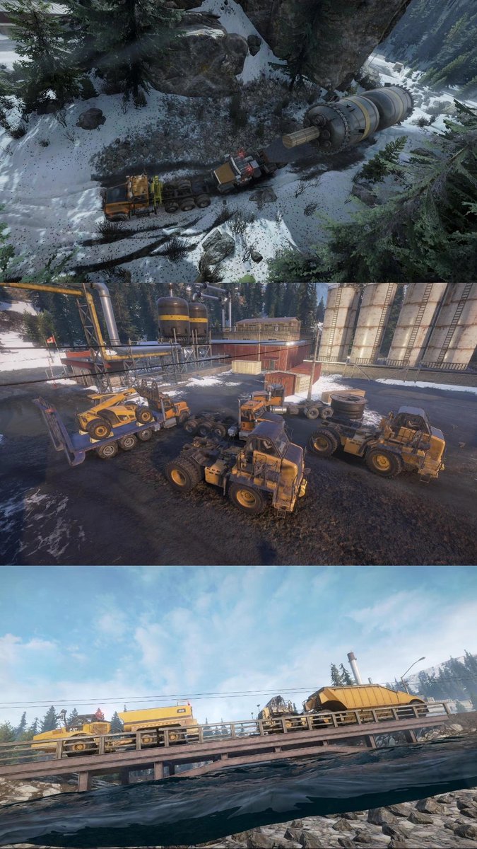 Tokyonurburg's tweet photo. Snow Runner // CAT Experience!!
[ @CooTheRabbit  ] YouTube Ch ↓ https://t.co/Ax3vYwm244
@CaterpillarInc #770G #745C #CT680 #CT681 https://t.co/MIrqt1MJGL