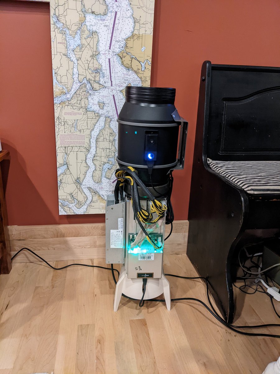 86codyharris's tweet photo. Finally got around to making a tutorial video on this Rocket Miner conversion.  Hit me up if you have any questions that don't start with "Is this profitable?"  

https://t.co/NjBcInzooN https://t.co/ksJ0aduRAY