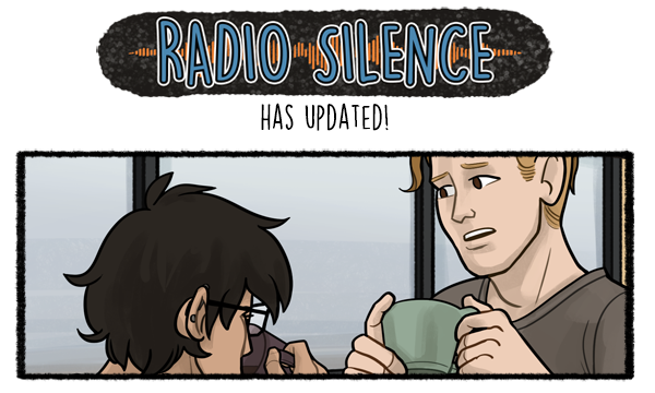 quietsnooze's tweet photo. Radio Silence has updated! An unexpected shifting of mood after the previous night's events. #webcomics https://t.co/LSg5kKlLWl