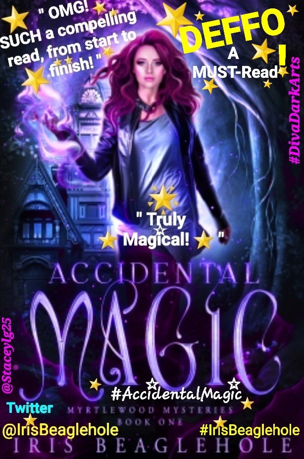 Staceylg25's tweet photo. OMG‼️ I've just finished #reading this book, ⭐ #AccidentalMagic ⭐
a #SciFi #Supernatural #Fantasy #Mystery written by
⭐ @IrisBeaglehole ⭐
⭐ #IrisBeaglehole ⭐️
It was SUCH a compelling read, from start to finish, truly
☆ Magical ☆, & a #MUSTread for Teens/Young Adults👌😉 https://t.co/oV8WPGeRoa