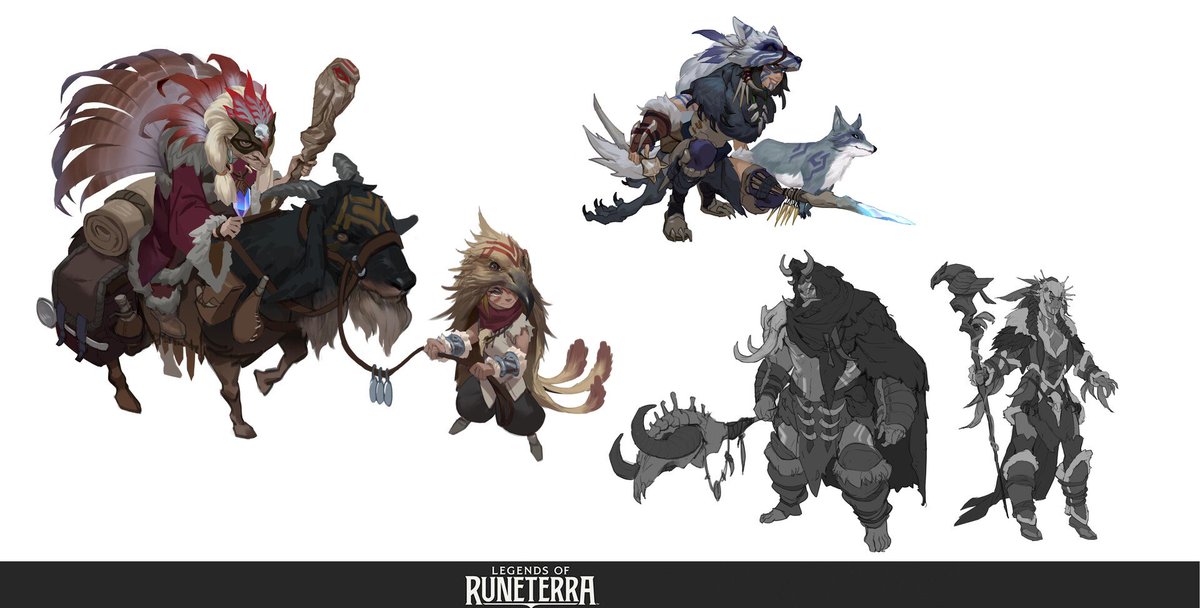 Jumaralo Hex on Twitter: "Characters Concept Art - Legends of Runeterra