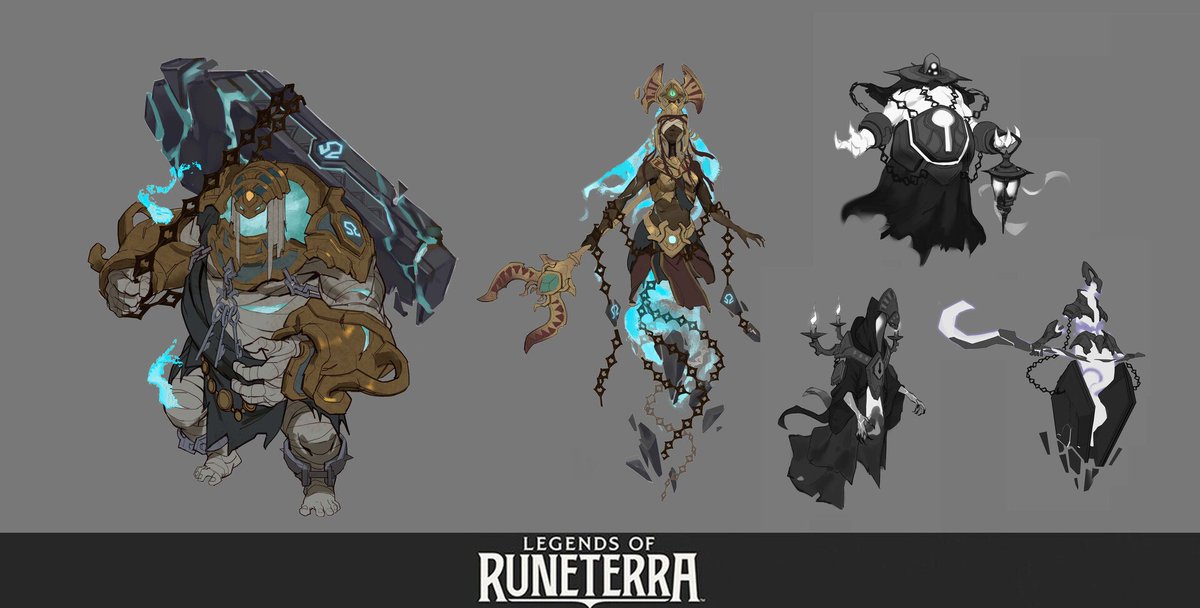 Jumaralo Hex on Twitter: "Characters Concept Art - Legends of Runeterra