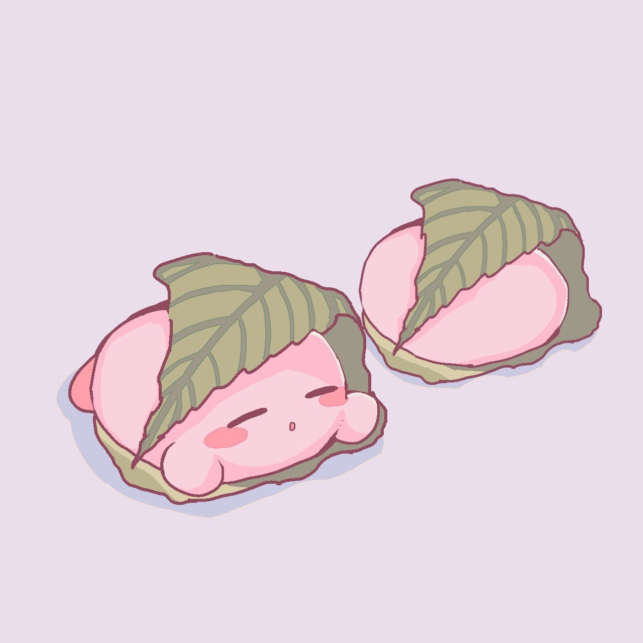 ぽん酢 桜餅 カービィ イラスト 落書き 桜餅 イラスト好きと繋がりたい T Co 1mkrno0n4y Twitter