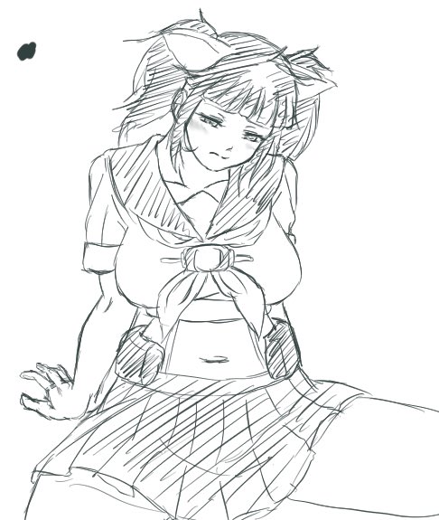 #アズレン版深夜の真剣お絵かき60分一本勝負 