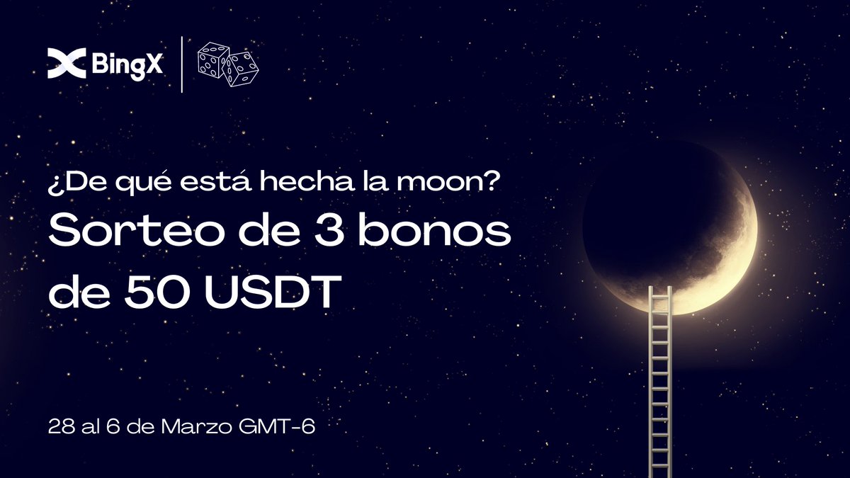 BingXLatino's tweet photo. ¿Tienes sueños y metas que el #trading y las #crypto te ayudarían a cumplir?  🏖️🚗✈️🍼🏡🍾⛩️💸💎

¡Cuéntanos cuáles son y participa por un #BonodeTrading de 50 USDT! 💵

Condiciones:
✅Síguenos
♻️ RT y Like
 🤩 @ a dos youtubers que te inspiren https://t.co/Tb1mykHteT