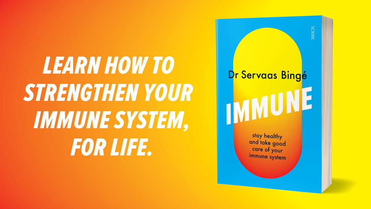 Scribe Publications (@scribepub) on Twitter photo IMMUNE by <a href="/herrvaaz/">Servaas Bingé</a> takes us on a fascinating journey through our immune system, explaining how we become ill and how best to protect ourselves.
📙scribepublications.com.au/immune IMMUNE by <a href="/herrvaaz/">Servaas Bingé</a> takes us on a fascinating journey through our immune system, explaining how we become ill and how best to protect ourselves.
📙scribepublications.com.au/immune