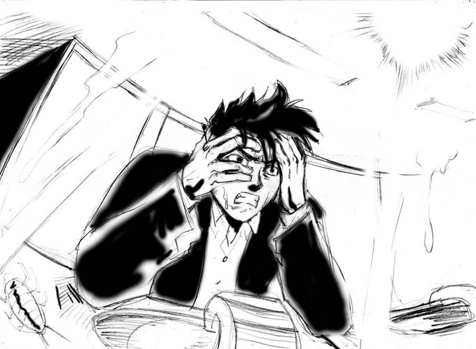 Took a break from 'A Plague Of Roaches' to work on my less serious, action-packed, lewd filled monk/monster