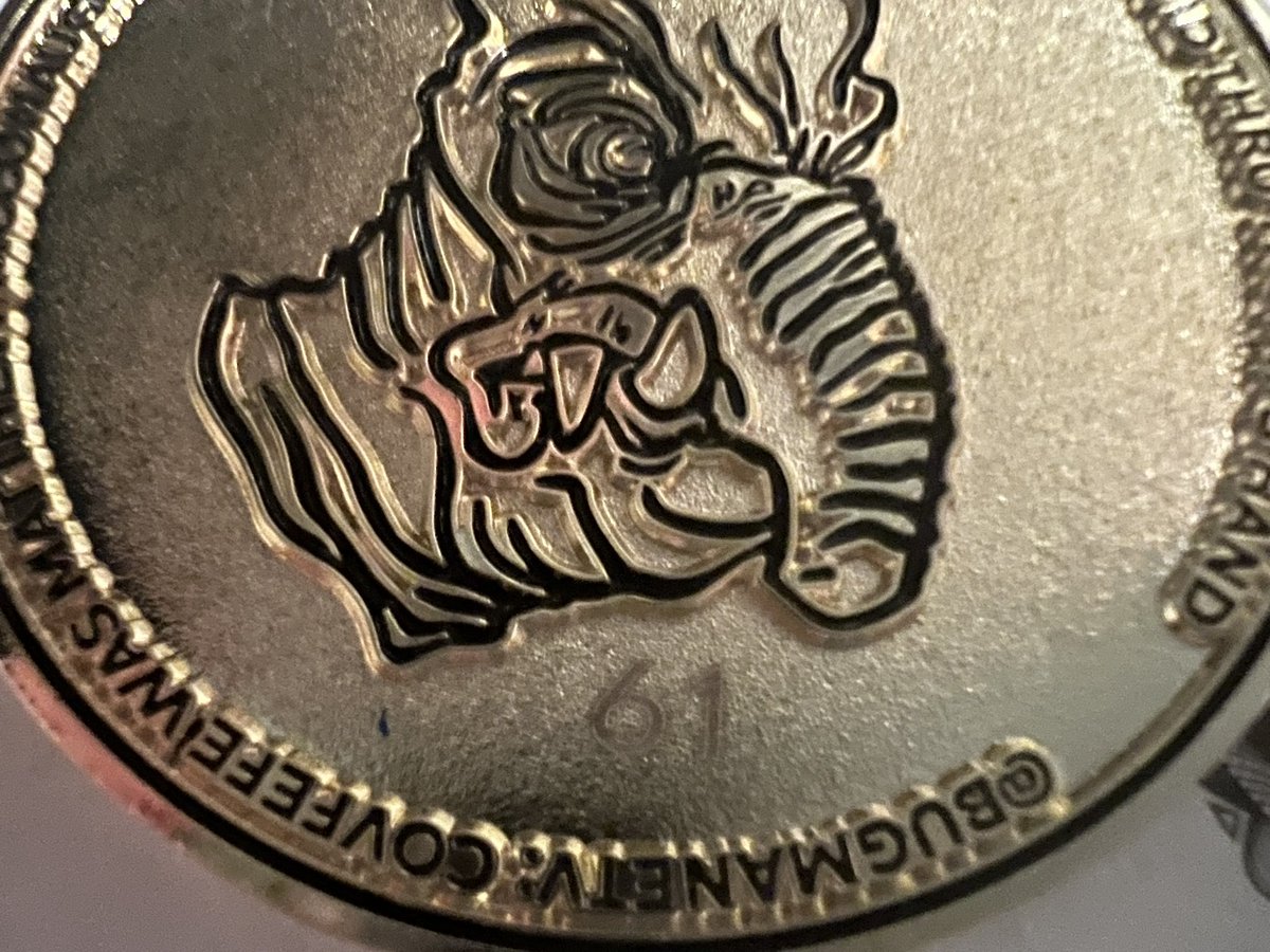 VanTheBrand's tweet photo. Got my actual #bugcoin (61) in the mail. https://t.co/Ew2o7PqWdN