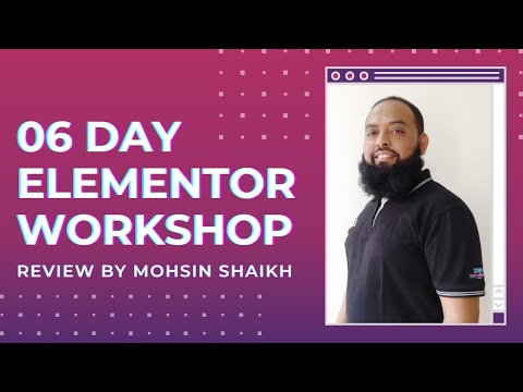 learnwptutorial's tweet photo. 06 Day Elementor Workshop Review by Mohsin Shaikh
Watch @ https://t.co/XwckKayFIk https://t.co/lEsbR7GXqM