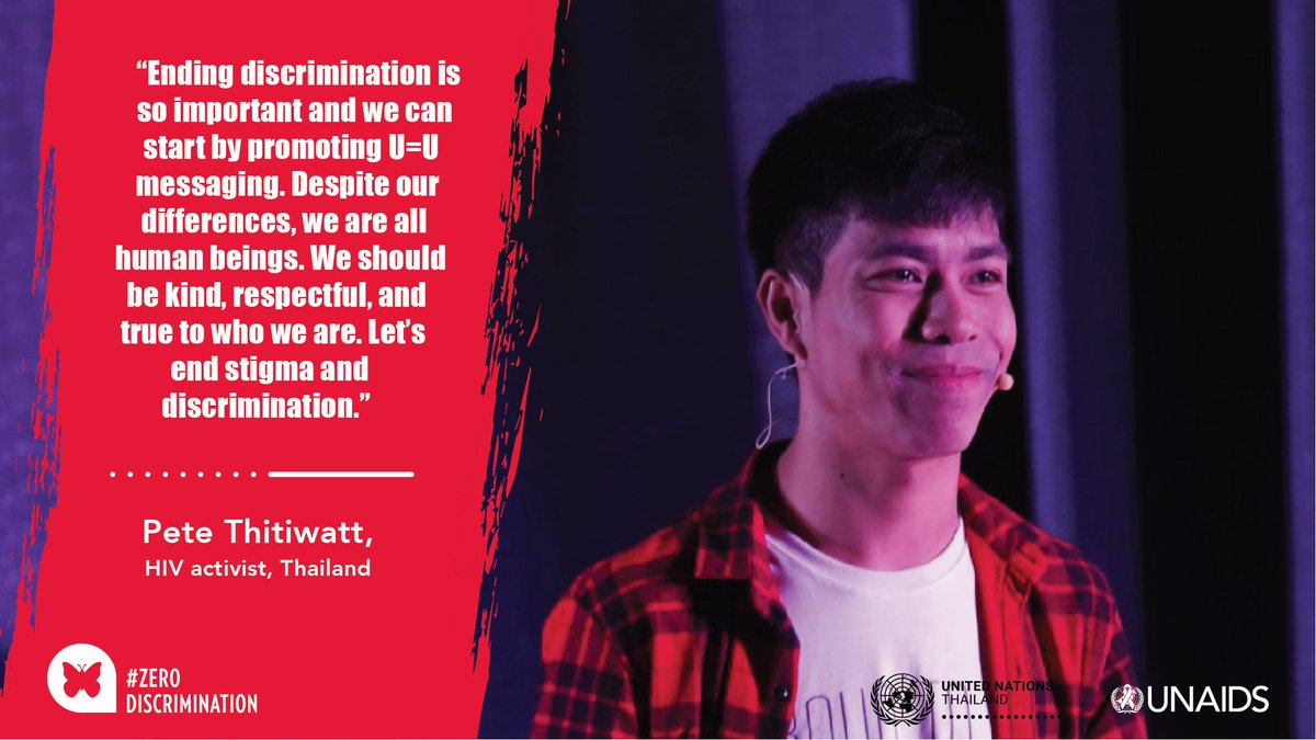 UNAIDS_AP's tweet photo. To #EndAIDS by 2030, we must remove laws that harm &amp; create laws that empower. This #ZeroDiscrimination day, let us pledge to #EndInequalities and #EndDiscrimination.  Join us👉🏼https://t.co/y3sW1yM48e

📢Here are what our Asia-Pacific community partners &amp; leaders have to say ✊🏽 https://t.co/q0n1B3j3M9