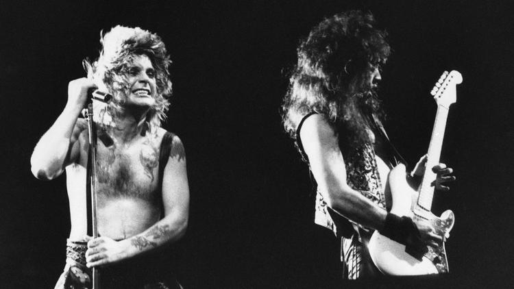 Ozzy Osbourne at the Rock in Rio music festival in Brazil, Jan. 17, 1985