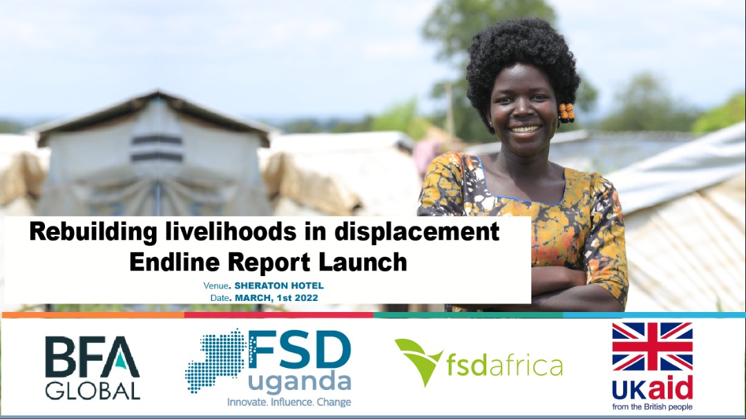 📣Happening NOW: join us for the launch of our 🆕 report on the financial lives of #refugees in Uganda

Hear from <a href="/BFAGlobal/">BFA Global</a>, <a href="/fsduganda/">FSD Uganda</a> &amp; @FSDAfrica about the financial strategies employed by refugees as they rebuild their #livelihoods in displacement

📺 youtu.be/oIZXWDex7P8