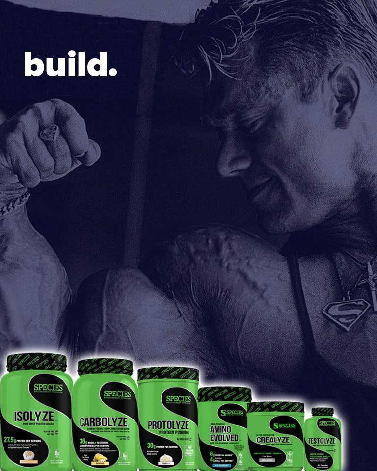RealSpecies's tweet photo. 💪💥MUSCLE BUILDERS💥💪 BY SPECIES NUTRITION!

UNLEASH your potential with the Muscle Building line of products by SPECIES Nutrition.

Shop ➡️ https://t.co/hc7JvKmWam https://t.co/MOwptaaCQi