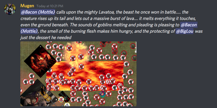 WillowKings's tweet photo. Battle raged tonight, but on Wednesday the Willows continue to hunt the goblins. RPG Dungeon in Discord. https://t.co/jNcUpnkdes