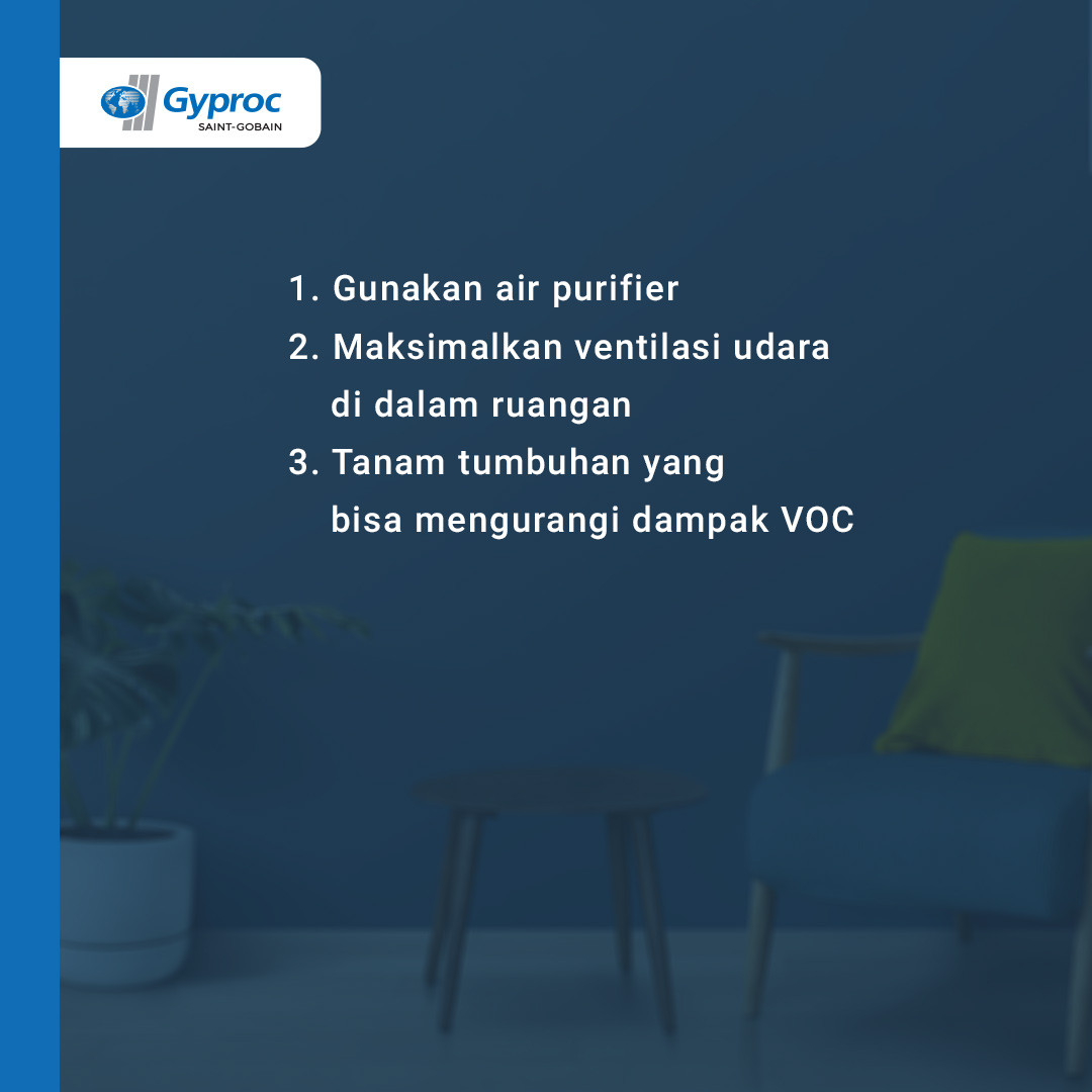 GyprocID's tweet photo. Tanpa kita sadari terkadang produk-produk yang kita gunakan dalam rumah bisa jadi mengandung senyawa organik volatil atau VOC yang bisa berbahaya bagi kesehatan kita loh #GypFriend! https://t.co/69q8K0w9Yy