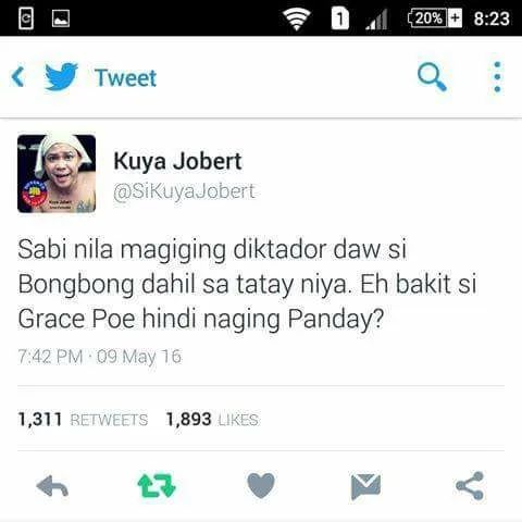 MhayJuanzon's tweet photo. Dumaan sa FB ko tawang tawa talaga ako...😂😂😂
MARCOS IS BACK
#BBMSaraUNITEAM 
#BBMSARA2022
#BBMForPresident https://t.co/iAHEXv4pmu