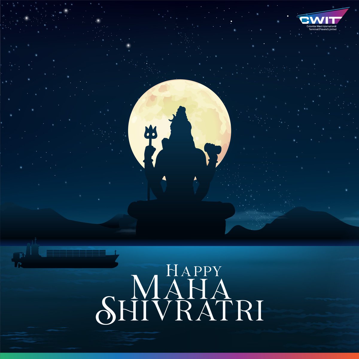 CWITSriLanka's tweet photo. #CWIT wishes you a very happy #Mahashivratri . May the divine blessings bring goodness, joy and prosperity to your life. https://t.co/bbp7gzYtaO