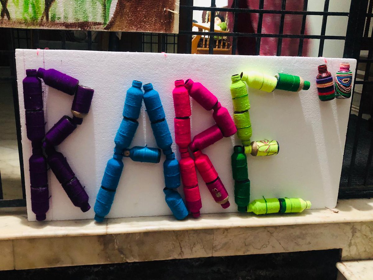 SamirSethi15's tweet photo. Rare Diseases Day, one parent in our group from Kerala has used bottles of medicine given to his daughter to convey a meaningful message to the world. Compliments to the family for this unique way in spreading awareness
#RareDiseaseDay 
#rettsyndrome
#ordi
#Nord 
#irsf https://t.co/XOFXx7byfg