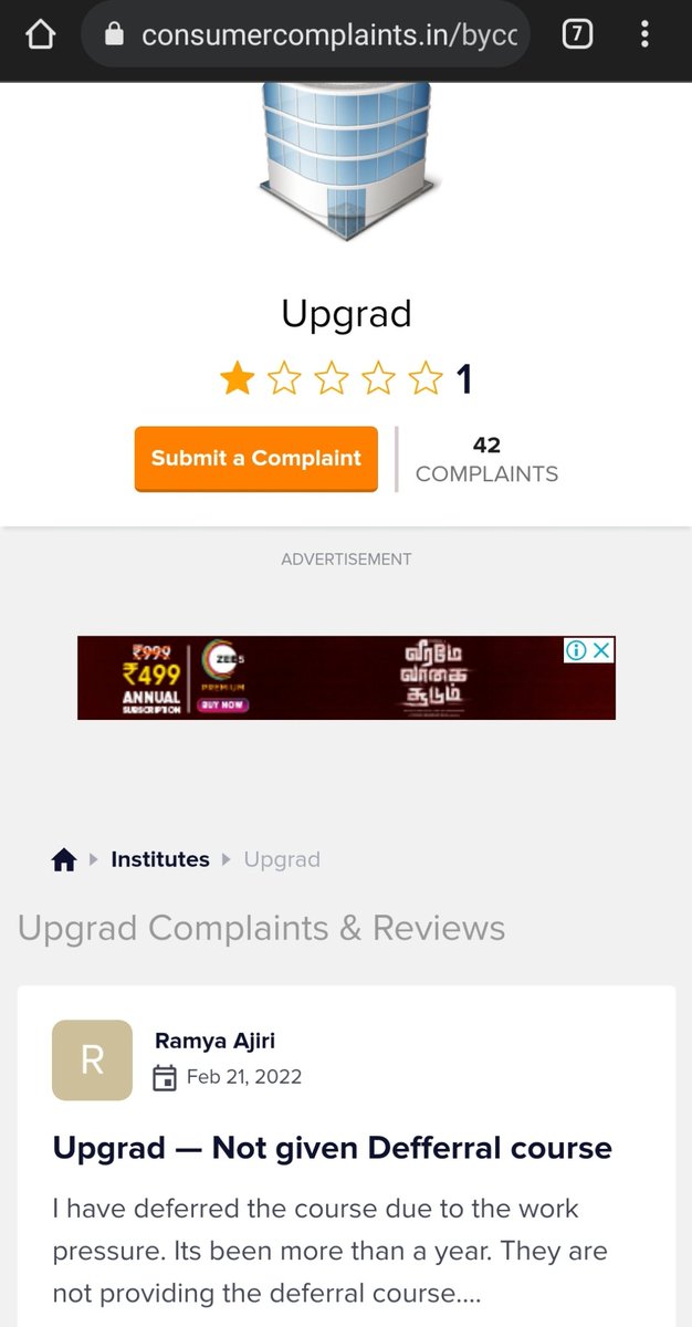 Strydoz08025156's tweet photo. We saw this article " Why fraud upgrad stands for career growth" lot is students facing refund issue because facing a false commitment and fake promise. But none of the person is speaking about this. See the pic
https://t.co/IR2lGBp5Tq
@EconomicTimes #upgradreview #fraudupgrad https://t.co/ptTRqtBbh2