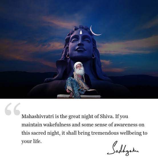 iparthhshah's tweet photo. Shiva means “that which is not.” Nothingness is the basis of existence and the fundamental quality of the cosmos.
~ Sadhguru

#HappyMahashivratri

Namaskaram 🙏 https://t.co/RuBKLoAmxG