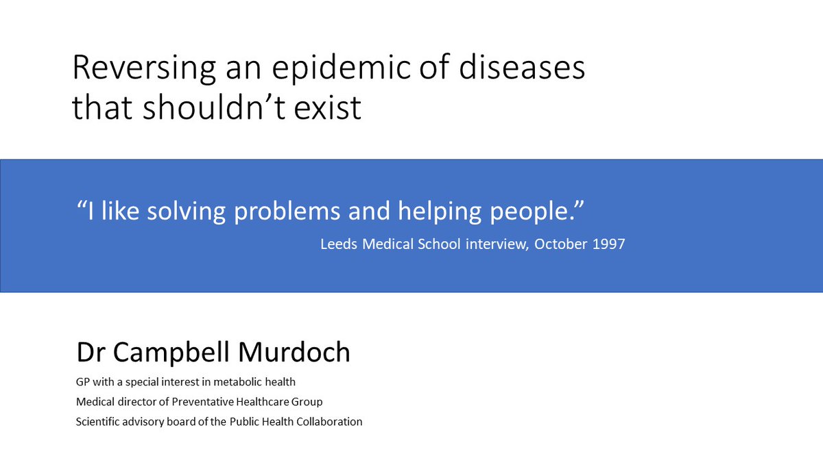 CampbellMurdoch's tweet image. PCIC conference today. 

In our session we&apos;re discussing how to...
Fix an Epidemic of Diseases that Shouldn&apos;t Exist, and Reversing Type 2 Diabetes. 

@NHS_ICB  #TimeforCare @FairlieSusan @LoCarbFreshwell