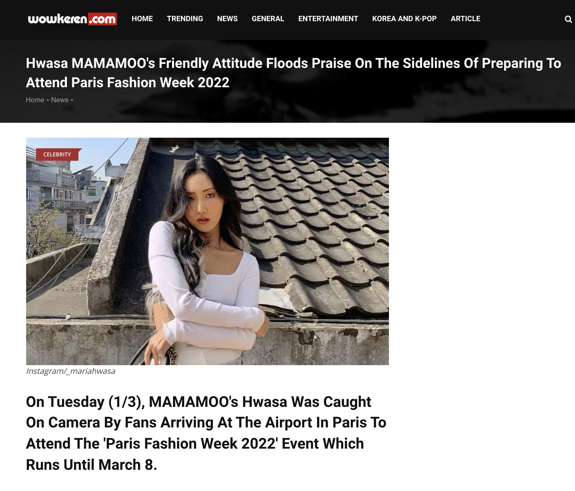 Celebs Attend Paris Fashion Week 2022