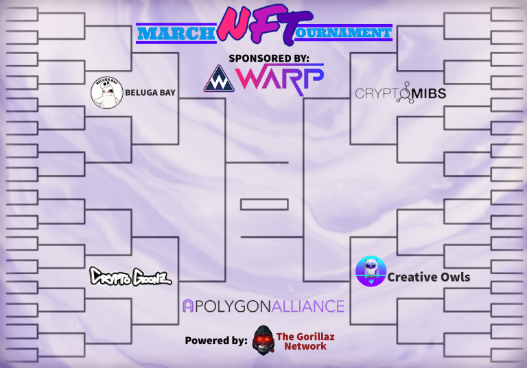 GorillazNetwork's tweet photo. Follow us for OFFICIAL news and updates on the #NFTourney. This leaked tonight, but officially starts tomorrow! Get in early. Over a 2k, in crypto and #NFT, prize pool and growing!

@WarpBond  @JMibster @MyCreativeOwls @Davc_s @PolygonAlliance @ShaneTWalker @SkurpySocial https://t.co/dZSwCaY6Tb