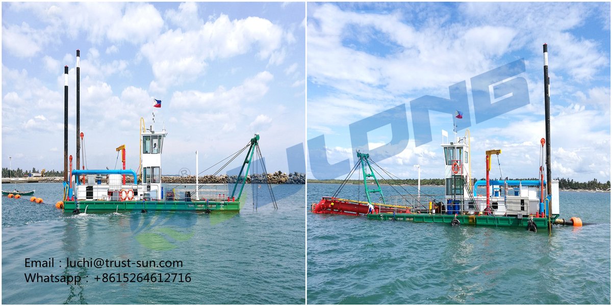 Wow！😍 10inch cutter suction dredger is in operation... If you're interested in our product，please feel free to contact me for more details...... #dredger #cuttersuctiondredger #draga #desilting #project #riverprotection #channeldesilting #environmentprotection