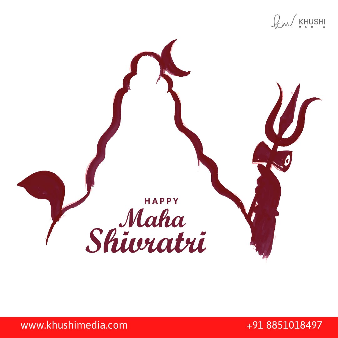 MediaKhushi's tweet photo. Happy Maha Shivratri
#shivratri #mahashivratri #khushimedia https://t.co/Y7zeKnWvs9