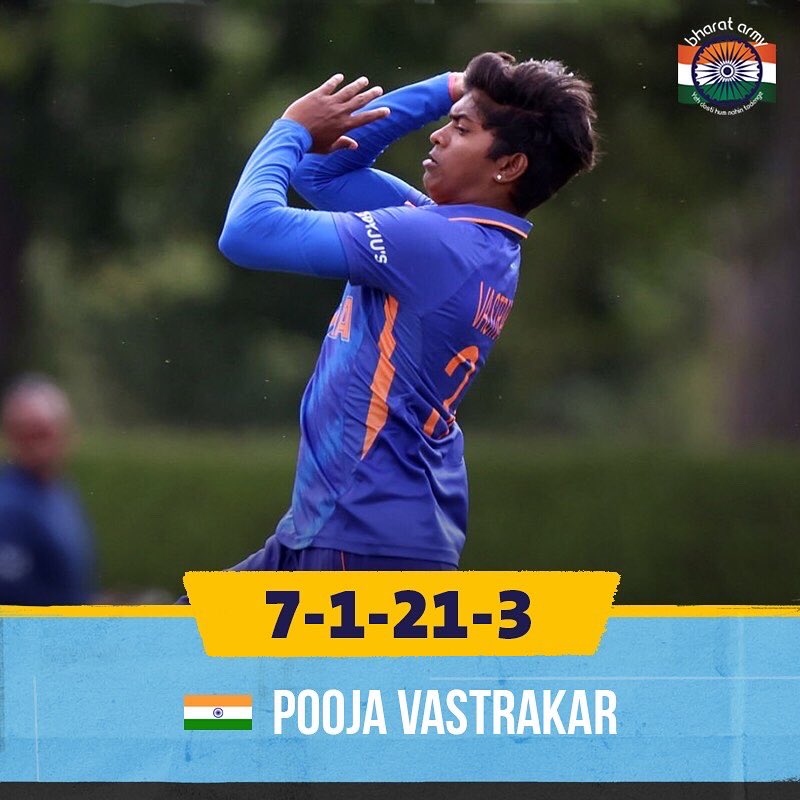 thebharatarmy's tweet photo. ๐ฅ๐ฎ๐ณ THE STARS! Clinical performances from Smriti and Deepti with the bat and some elite bowling from Pooja assured us the victory against West Indies.
๐ธ Getty โข #SmritiMandhana #DeeptiSharma #PoojaVastrakar #INDWvWIW #WIWvINDW #CWC22 #womenscricket #RoadToCWC22 #BharatArmy https://t.co/s03iySr02y